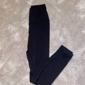 Black Lululemon Leggings Size 2